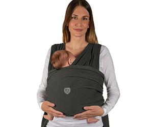 Koala Babycare echarpe de portage bebe -Cuddle Band 2.0 La plus Facile à porter - écharpe de portage bébé élastique Approuvée jusqu'à 15kg - Ajustable et Unisexe