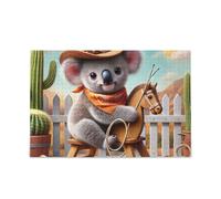 Koala Bear Pony Puzzle mignon pour adultes et familles 1000 pièces