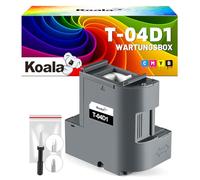Koala Boîte de Maintenance T04D1 Compatible avec ET-15000 ET-4750 ET-3750 ET-4850 ET-3850 ET-3700 ET-4856 ET -5150 ET-5170 boîte d'entretien T04D1 C13T04D100 Réservoirs d'encre usagée (1 Pack)