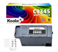 Koala C9345 Boîte de Maintenance Compatible avec Epson Workforce Pro WF-7820 WF-7830 WF-7840 WF-7845 Pro ET-5800 ET-5850 ET-5880 ET-16600 ET-16650 L1515 Réservoir d'encre résiduelle (1 Pack)