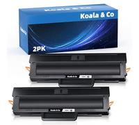Koala & Co 106A Compatible Cartouche de Toner pour HP 106A W1106A pour Laser 107w 107a 107r MFP 135a 135r 135w 135wg 137fnw 137fwg (Noir, 2-Pack)