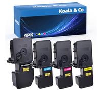Koala & Co TK5430K TK-5430K TK-5430K pour Kyocera Ecosys MA2100 PA2100 MA2100cfx MA2100cw PA2100 PA2100cwx PA2100cx Cartouche de Toner de Rechange pour Kyocera TK-5430K 5430C TK-5430Y TK-5430M, 4Pack