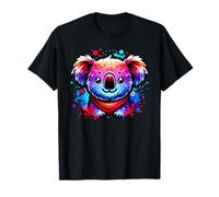 Koala coloré avec Bandana Rouge T-Shirt
