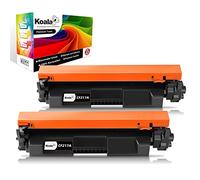 Koala Compatible Cartouche de Toner Replacement pour HP 17A CF217A pour HP Laserjet Pro MFP M130nw M130 M130fw M130a M102a M130nw Imprimante (Noir, 2 Pièce)