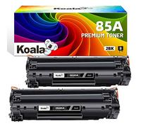 Koala Compatible Cartouche de Toner Replacement pour HP 85A CE285A pour HP LaserJet Pro P1102 P1102w P1106 P1005 P1006 M1132 M1212nf M1217nfw MFP Imprimante (Noir, 2 Pièce)