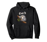 Koala Cool avec écouteurs - Musique décontractée Motif Animal Sweat à Capuche