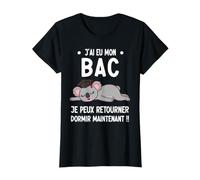 Koala Dormir Réussite Baccalauréat diplôme bachelière Lycée T-Shirt