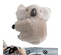 Koala en peluche - Petit koala mignon en peluche | Décoration intérieure de voiture | Breloque de sac à dos | Décoration de tableau de bord, décoration d'écran de voiture compatible avec console