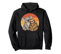 Koala et Paresseux Best Friends Animal Friendship Sweat à Capuche