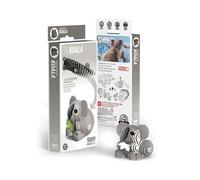 Eugy Puzzle 3D koala 6 x 5 cm en carton gris 32 pièces G