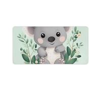 Koala Grand tapis de souris de jeu, antidérapant, pour bureau, travail, maison, écriture, 30 x 60 cm