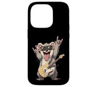 Koala Guitare électrique Rock Roll Solo Pop Graphic Coque pour iPhone 14 Pro