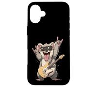 Koala Guitare électrique Rock Roll Solo Pop Graphic Coque pour iPhone 16 Plus