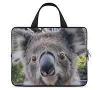 Koala Housse pour ordinateur portable 13" ultra fine et étanche avec dragonne Motif portrait