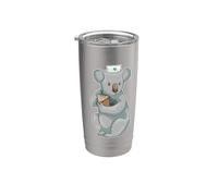 Koala Infirmière Porte-bloc Gobelet isotherme en acier inoxydable double paroi