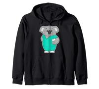 Koala Infirmière Porte-Bloc Sweat à Capuche