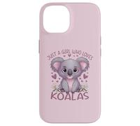 Koala Just a Girl Who Loves Koalas Coque pour iPhone 14