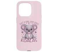 Koala Just a Girl Who Loves Koalas Coque pour iPhone 15 Pro