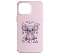 Koala Just a Girl Who Loves Koalas Coque pour iPhone 16 Pro Max
