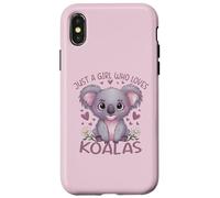 Koala Just a Girl Who Loves Koalas Coque pour iPhone X/XS