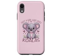 Koala Just a Girl Who Loves Koalas Coque pour iPhone XR