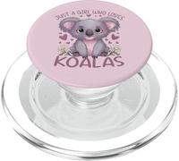 Koala Just a Girl Who Loves Koalas PopSockets PopGrip pour MagSafe