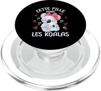 Koala Love Mom Koala Bear and Baby Youth PopSockets PopGrip pour MagSafe