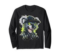 Koala Lover Animal Zoo Cool Motif Art Design Manche Longue