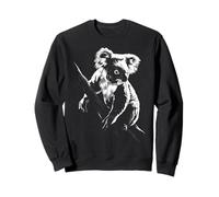 Koala Lover Animal Zoo Cool Motif Art Design Sweatshirt
