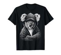 Koala Lover Animal Zoo Cool Motif Art Design T-Shirt