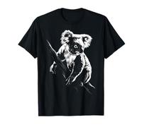 Koala Lover Animal Zoo Cool Motif Art Design T-Shirt