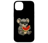 Koala mignon avec pastèque ambiance estivale Coque pour iPhone 14 Plus
