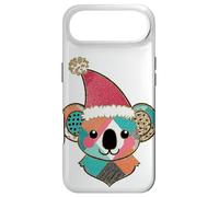 Koala Mignon et Amusant Portant Un Chapeau de Père Noël, aventurier Amateur de Faune Coque pour iPhone Air