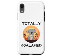 Koala Mignon et Amusant sur Un Ours koalafié, Un Jeu de Mots, Aime Les Koalas Coque pour iPhone XR