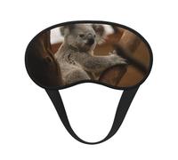 Koala mignon sur un arbre,Masques de sommeil occultants, cache-yeux couvrants, masques de sommeil anti-lumière