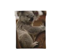 Koala Mignon sur Un Arbre, Sac de Rangement pour Femmes, Portefeuille supérieur à Presser, Petit Porte-Monnaie, Pochette de Changement