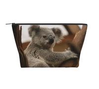 Koala Mignon sur Un Arbre, Trousse de Toilette Trousse de Maquillage Sac à cosmétiques Trousse de Toilette de Voyage Portable