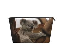 Koala Mignon sur Un Arbre, Trousse de Toilette Trousse de Maquillage Sac à cosmétiques Trousse de Toilette de Voyage Portable