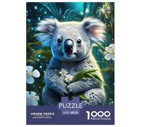 Koala Puzzle 1000 Pièces Adultes Animaux Puzzles 1000 Pièces Jeu Éduchatif Cadeau 38x26cm/1000pcs