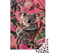 Koala Puzzle 1000 Pièces Adultes Enfants Animaux Puzzles 1000 Pièce Défi Jouet Décor À La Maison 1000pcs (75x50cm)