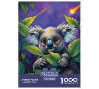 Koala Puzzle 1000 Pièces Cadeau Unique Animaux Jeu Éducatif Défi Jouet À De Qualité Supérieure Peinture Art pour Adultes Et Enfants 38x26cm/1000pcs