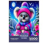 Koala Puzzle 1000 Pièces Jeu Éducatif Puzzle Haute Qualité Animaux sous-Marins Le Cadeau Parfait pour La Famille Et Amis, Applicable Aux Adultes Et Enfants De Moins De 14 Ans 38x26cm/1000pcs
