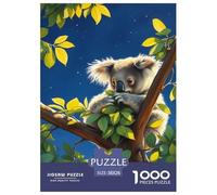 Koala Puzzle 1000 Pièces Jouet Divertissement Créatif Décoration Intérieure Animaux Jeu Éducatif Challenge Toy Adultes & Enfants des 14 Ans 38x26cm/1000pcs