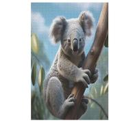 Koala Puzzle Adulte 1000 Pièces Artisanat Cadeau Famille Puzzles Jouet en Bois Cadeau Unique Décoration Intérieure 78×53cm