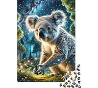 Koala Puzzles 1000 Pieces Cadeau Unique Jeu Éduchatif Défi Jouet À De Qualité Supérieure Peinture Art pour Adultes Enfants 1000pcs (75x50cm)
