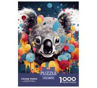Koala Puzzles 1000 Pièces pour Adultes sur Le Thème De Animal Premium Quality Jeu ÉduChatif Activité Familiale Parfaite Art Classique 52x38cm/1000pcs