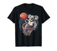 Koala Slam Dunk Animal Art, amateur de basket-ball T-Shirt