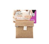 Koala Spain Portasandwich réglable en jute, sac isotherme réutilisable pour sandwich, convertible en dessous de plat individuel