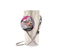 Koala Spain Sac isotherme Porte-bouteilles Diamètre 9 cm, Kraft écologique Gris