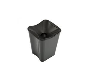 Koala Spain Spatule de dégustation 2 en 1 avec Fonction Seau à glaçons - 2,5 L - pour 1 à 2 Bouteilles - Empilable - Réutilisable - Idéal pour événements, vin et hôtellerie - Noir
